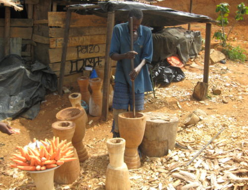 Making Djembes in Cote d’Ivoire