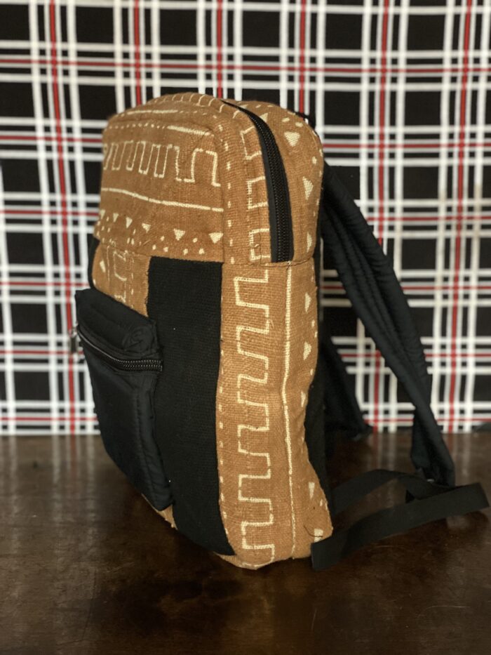 Mudcloth Backpack from Mali - Image 4
