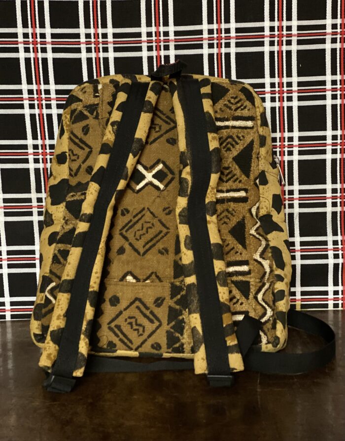 Mudcloth Backpack from Mali - Image 3