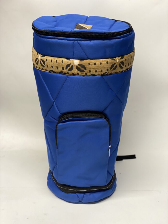 Mudcloth Blue Dj Bag 13x11x25