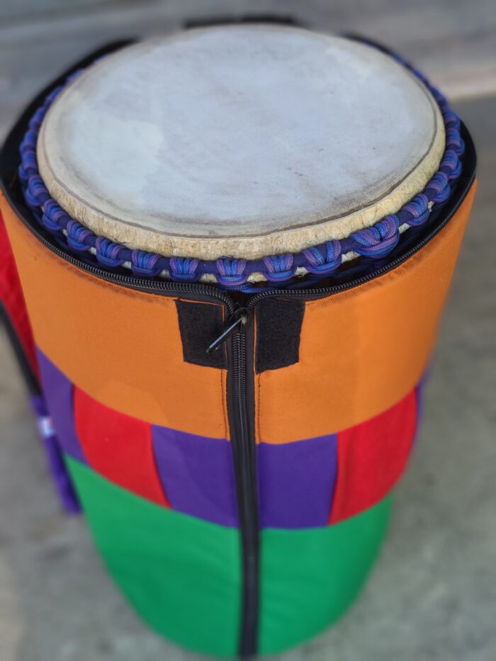 Orange Purple Green Bag 16x12x25 - Image 2
