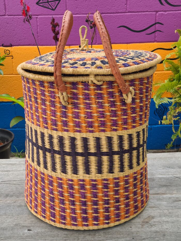 African Laundry Basket