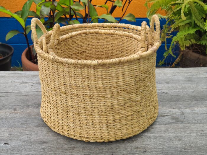 African Set of Three Baskets - Image 3