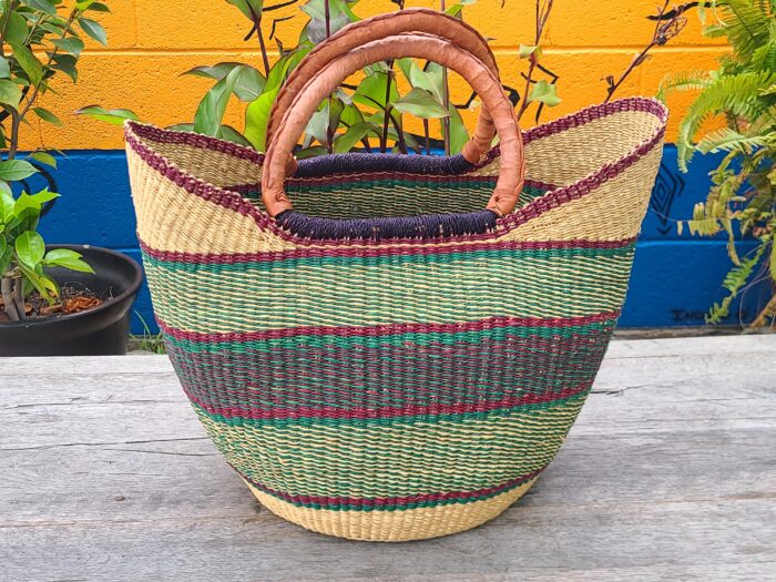 African Double Handle Basket