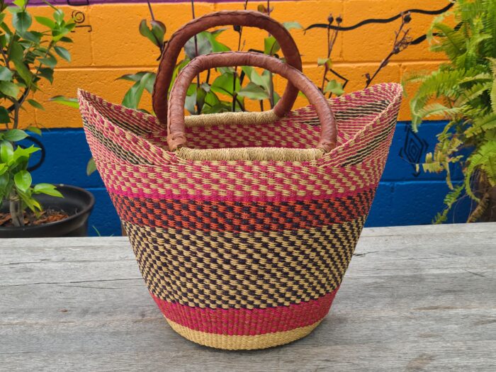 African Double Handle Basket