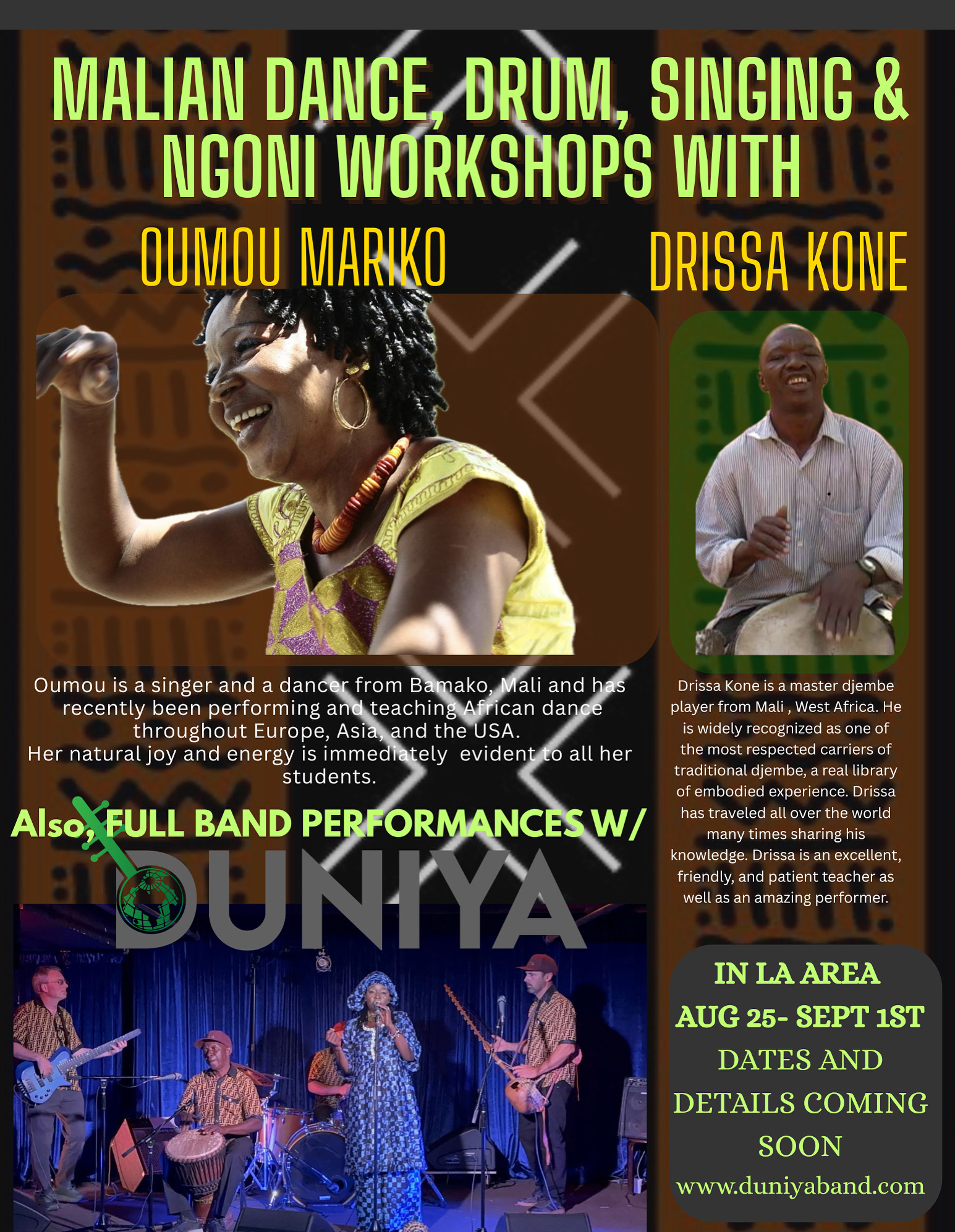 Dance class flyer – 1