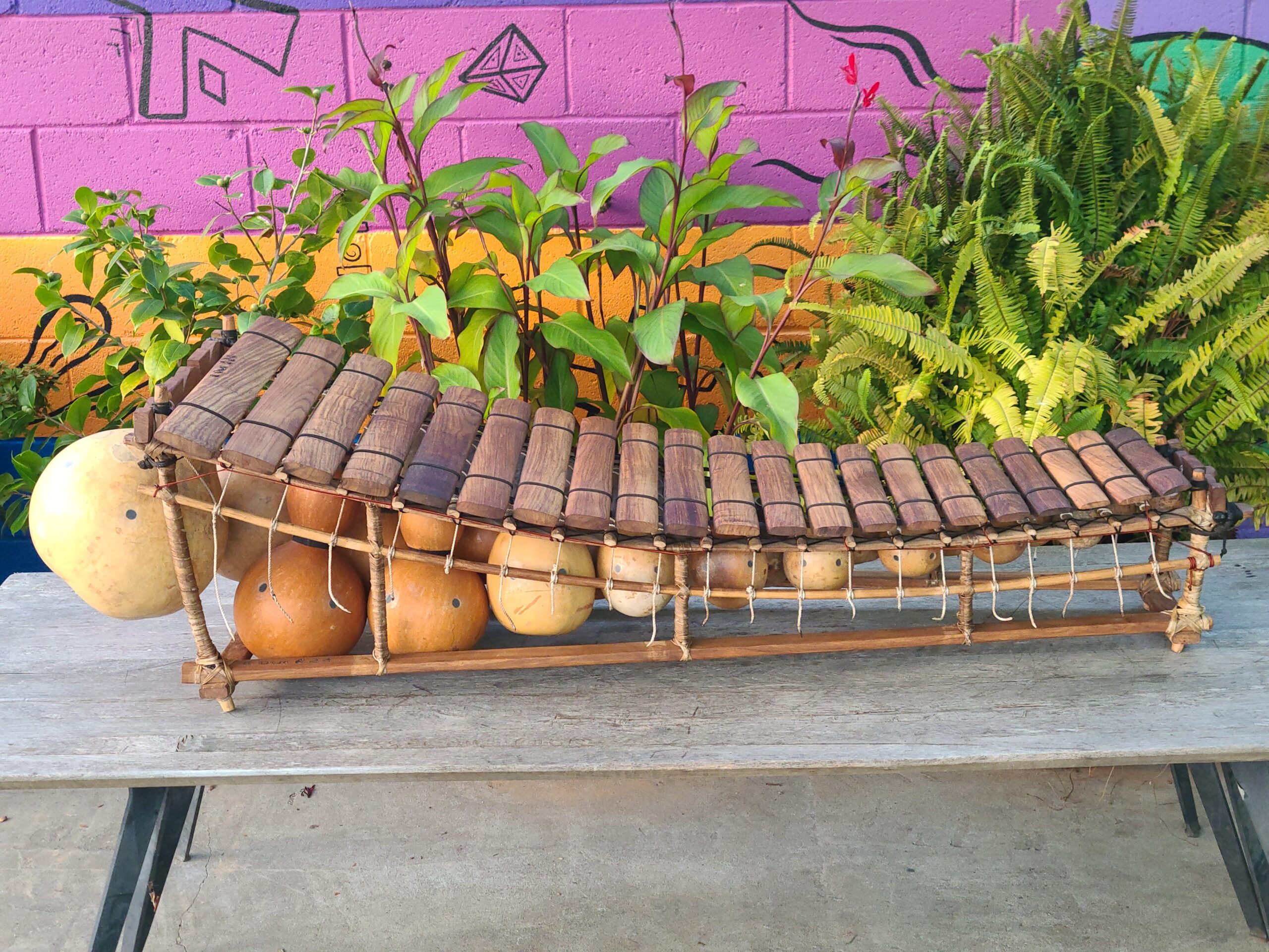 Custom Mali balafon 21-note