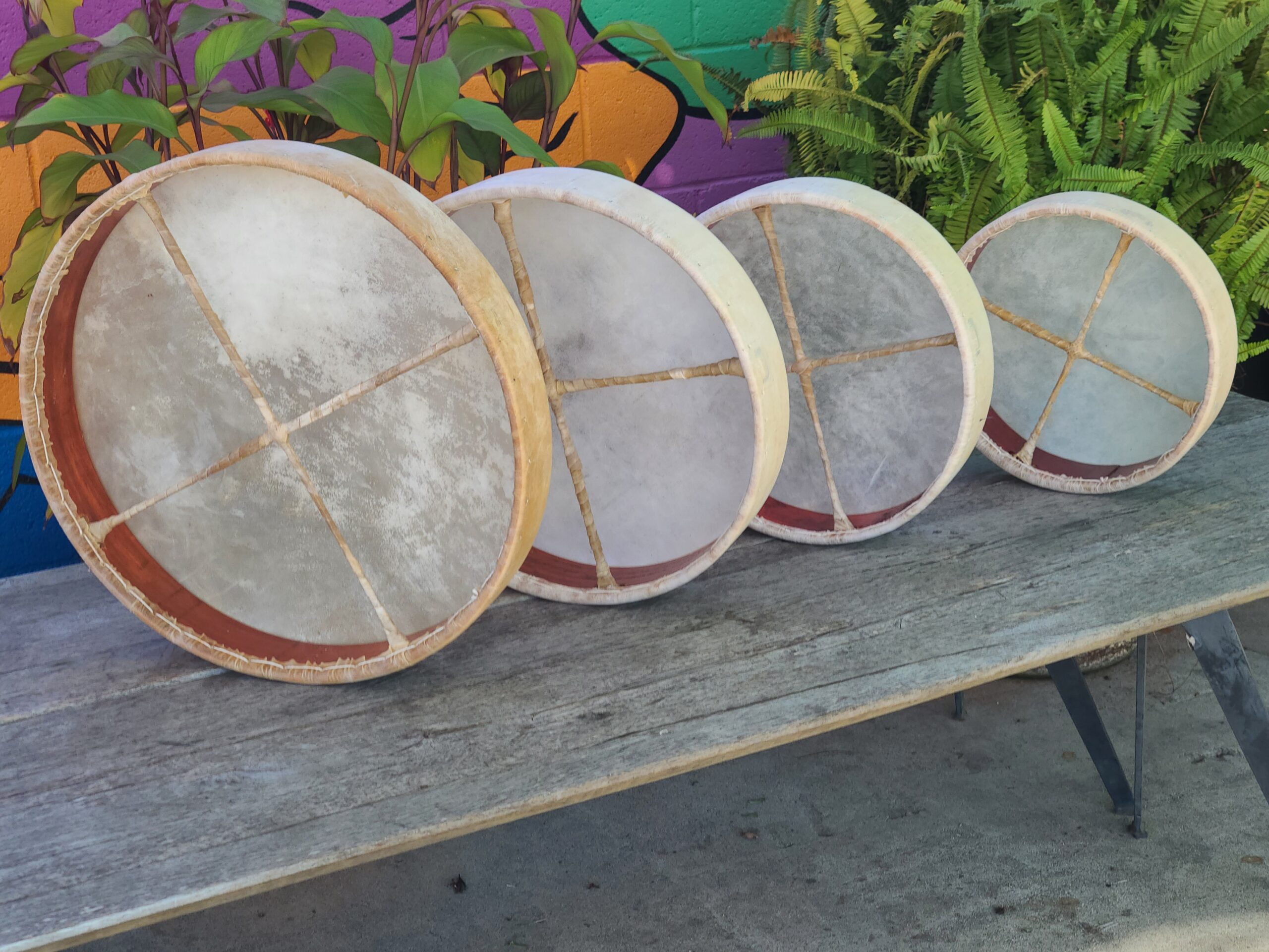 Natural Buffalo Frame Drum - Image 2