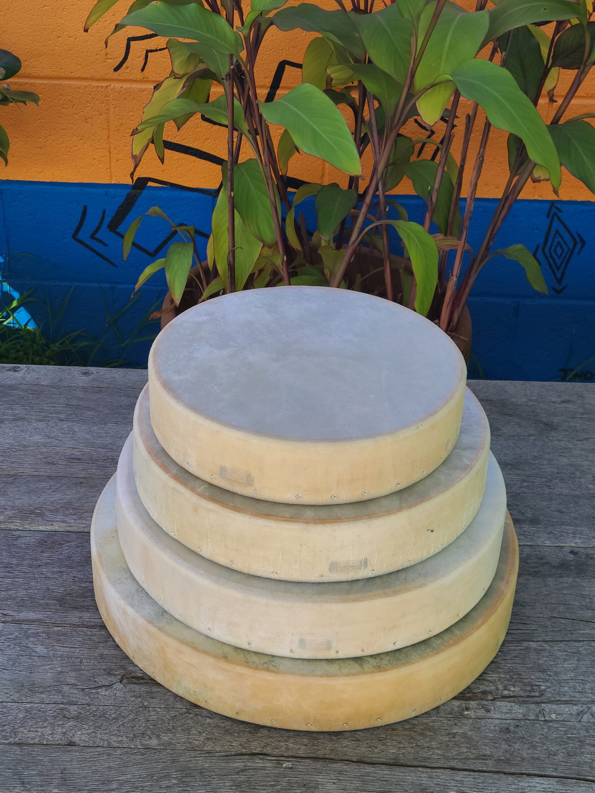 Natural Buffalo Frame Drum - Image 3