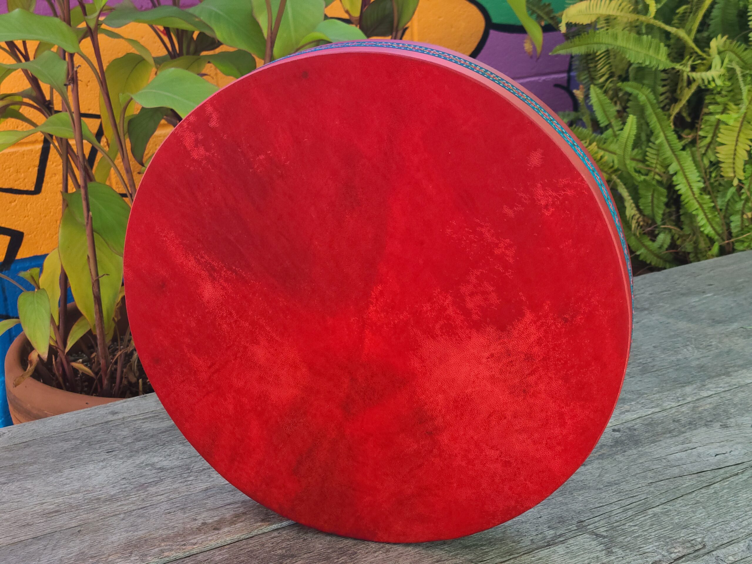 Ocean Frame Drum Red 20 Inch