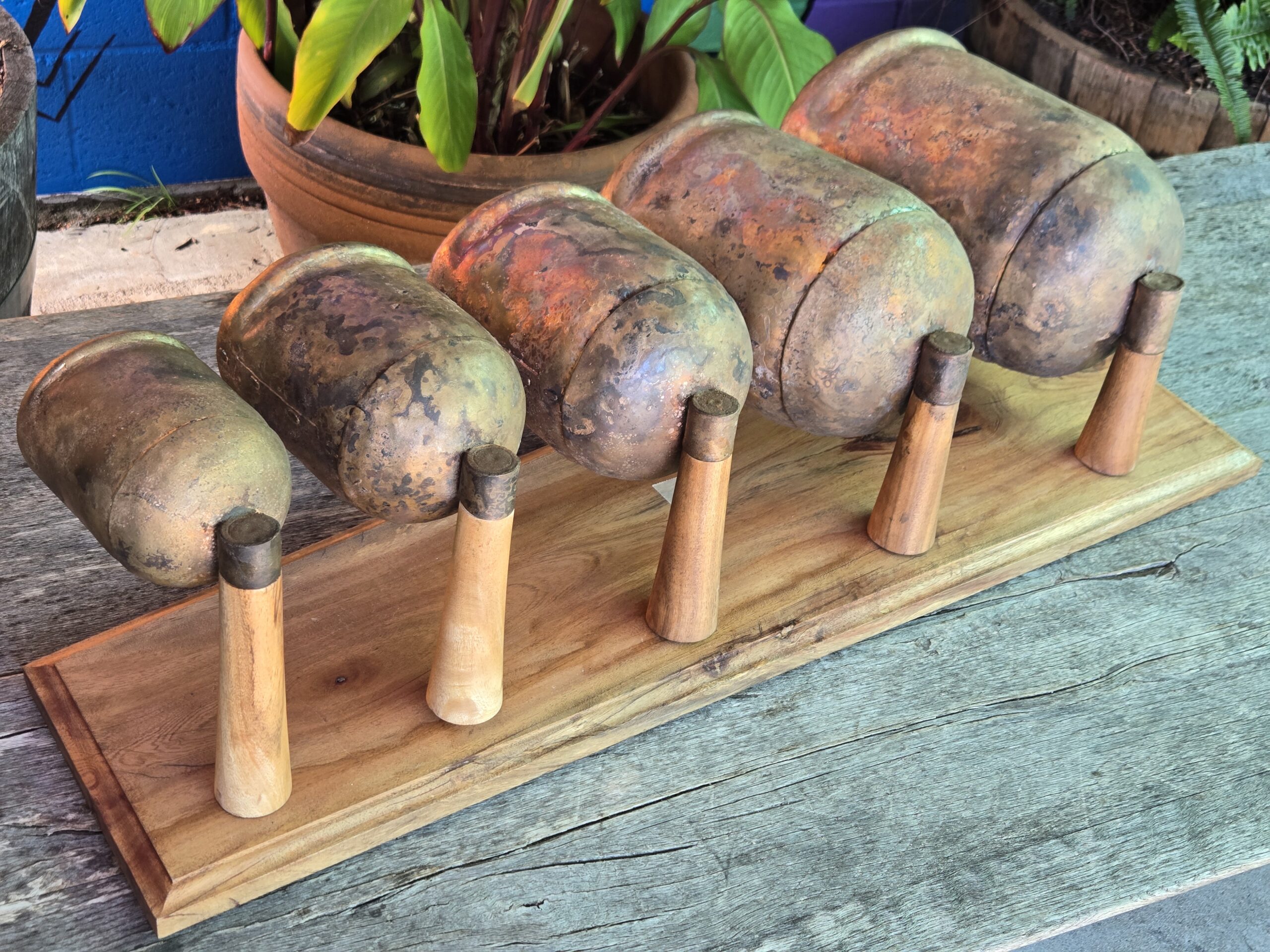 Tin Gongs Large Set