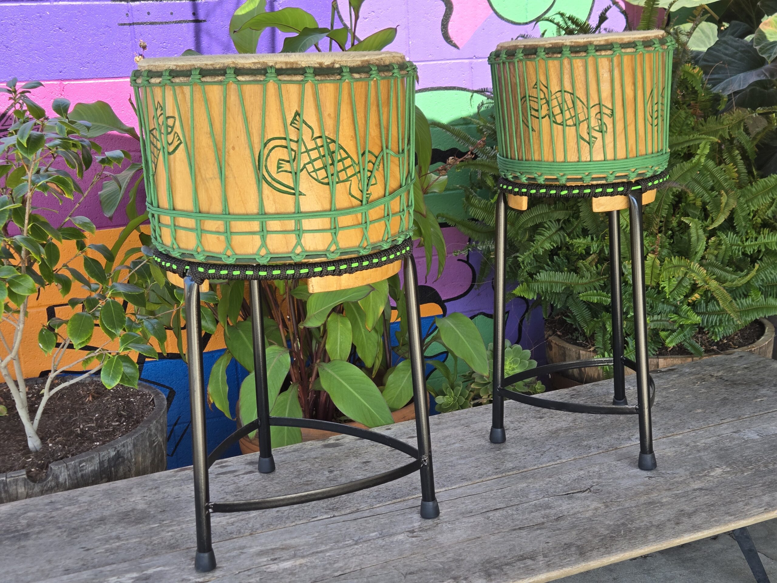 Tom Tom Drums with Stands